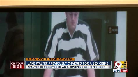 jake walter registered as juvenile sex offender before new
