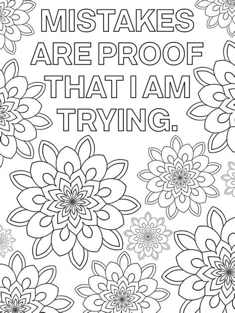 quote mandala coloring pages  printable coloring pages