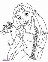 Rapunzel Tangled Pascal sketch template