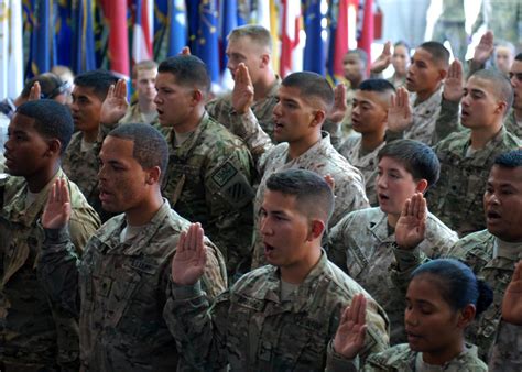 service members  independence day citizenship oath article  united states army