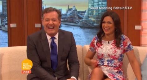 susanna reid flashes her knickers on good morning britain metro news