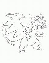Charizard Rhyperior Library sketch template