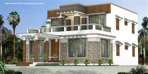 kerala home design  contemporary style   sqft