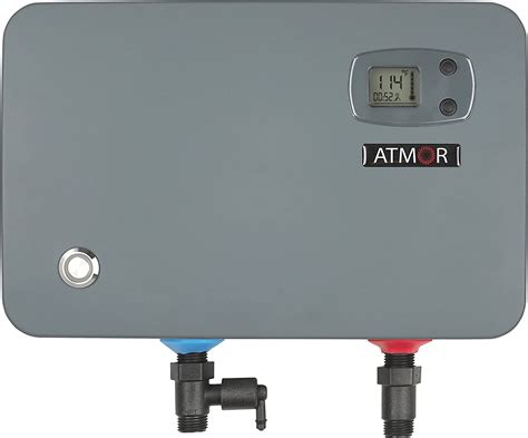 atmor   tb thermoboost kwv  gpm electric tankless water heater grey amazoncom