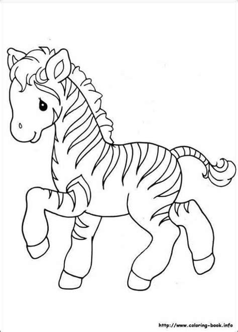baby unicorn zebra coloring pages precious moments coloring pages