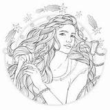 Coloring Morris William Chronicles Lunar Cress Book Adult Pages Marissa Meyer Portraits Fantasy Printable Line Cool sketch template