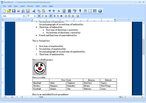 review    word processor ableword