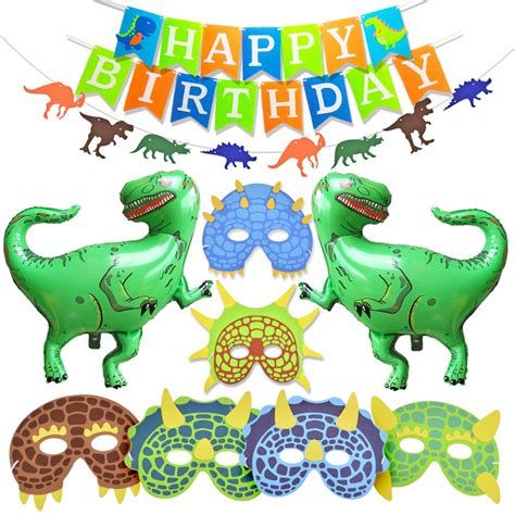 dinosaur birthday party decorations dinosaur balloons happy birthday