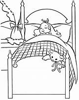 Coloring Pages Girl Sleeping Sleep Doll Colouring Little Eve Christmas Printable Kids Color Adult Getcolorings Princess Sheets Choose Board Stuffed sketch template