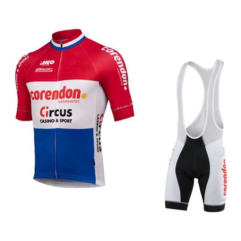 corendon circus team  designs short sleeve cycling jersey summer cycling wear ropa