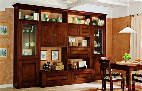 soggiorno classico  legno massello  mobile porta tv house design home design