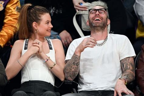 Adam Levine S Wife Says He S Getting Better With Age