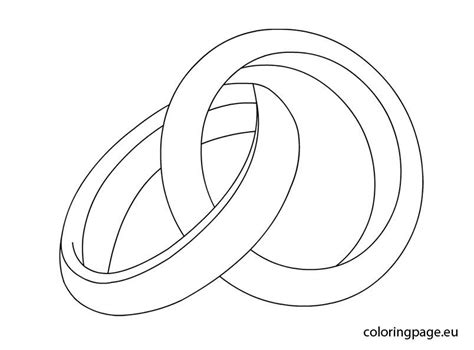 wedding ring coloring page coloring page