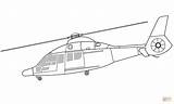 Coloring Helicopter Pages Rescue Ec155 Guard Coast Eurocopter Police Printable Boat Drawing Print sketch template
