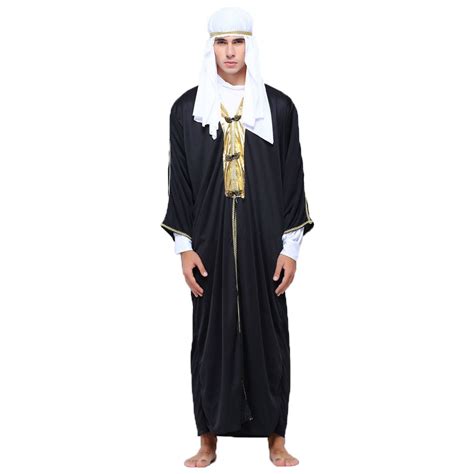 Umorden Arab Arabian Sheik Costume Robe Novelty Sultan Costumes For Men