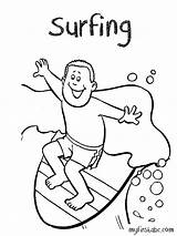 Surfing Coloring Pages Printable Getdrawings Color Getcolorings Popular Books sketch template