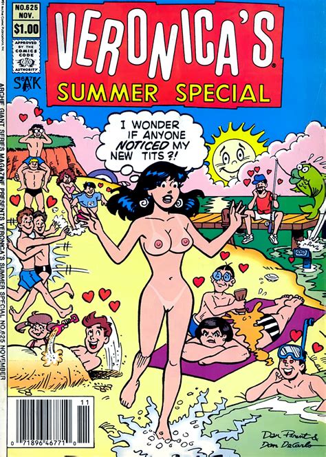 Rule 34 Archie Comics Beach Black Hair Breasts Nude