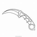 Knife Template Templates sketch template