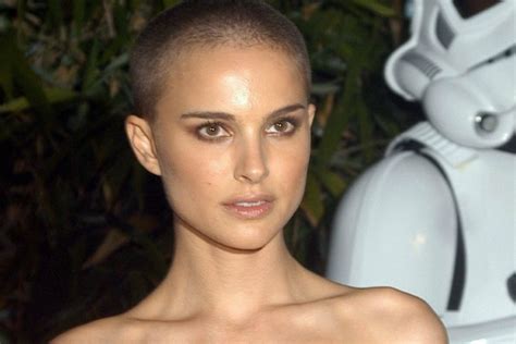 celebrities who ve sported barely there hairstyles