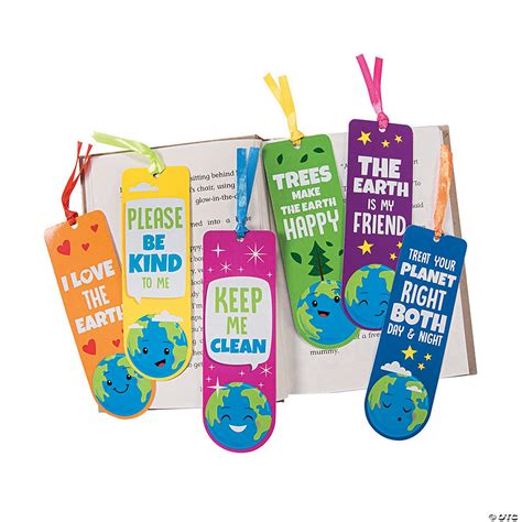 laminated earth day bookmarks oriental trading