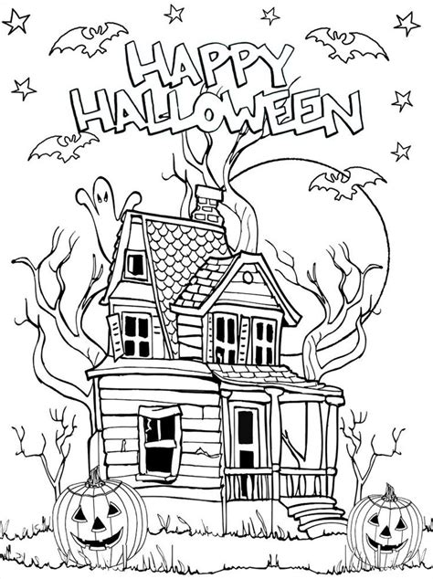 halloween coloring pages printable  halloween coloring pages