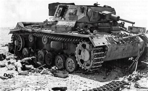 destroyed panzer iii  north africa october  destroyedtanks
