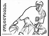 Coloring Pages Allen Iverson Basketball Getcolorings Nba Color Getdrawings sketch template