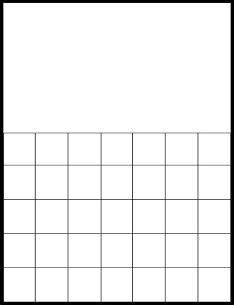 printable blank calendar grid  calendar printable