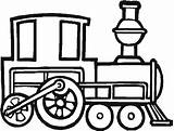 Engine Locomotive Colouring Tren Trains Drawings Printable Vapor Transportation Netart sketch template