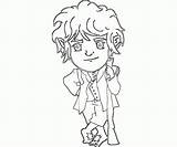 Hobbit Bilbo Baggins Adventurous Recognition sketch template