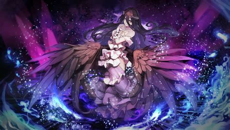 anime girls anime overlord anime albedo overlord 2k wallpaper