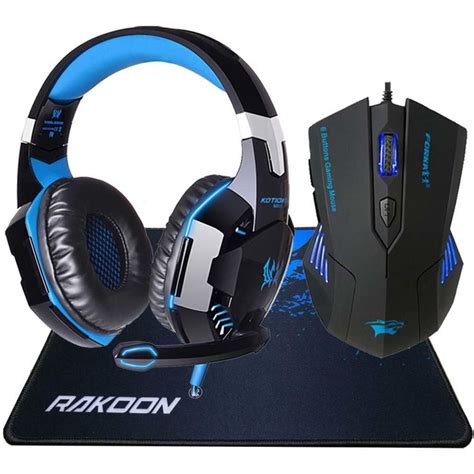 stereo gaming headphone headset  microphone blue xboxone blue gaming headset  blue