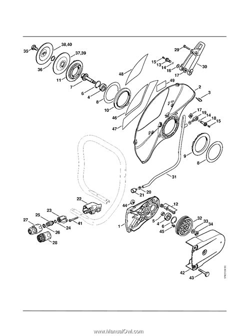 stihl ts  stihl cutquik parts diagram page