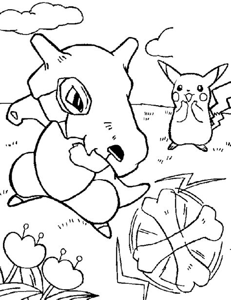 pokemon marowak coloring pages disney coloring pages
