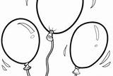 Balloons Coloring Pages Activity Pdf sketch template