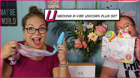 Omg Omg Een Eenhoorn Unboxing B Vibe Unicorn Plug Set Tess Tesst