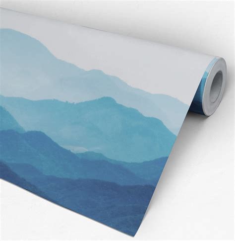 adhesive wallpaper mountains moonwallstickerscom