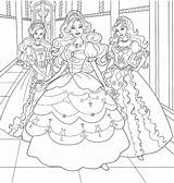 Principesse Colorare Disegni Antistress Colorar sketch template