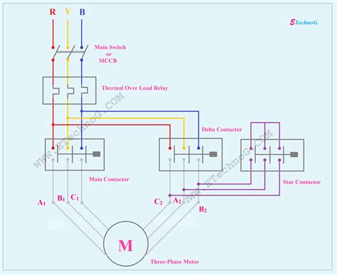star delta starter power circuit diagram electrical circuit diagram circuit diagram delta