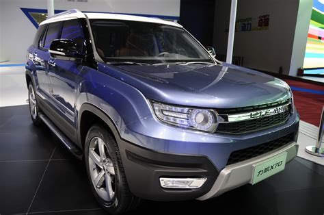lifan  concept previews  production midsize suv carscoops
