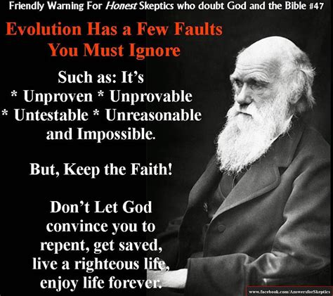 evolution by science only biblical foundations
