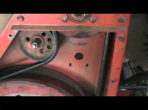 belt repair   holland  baler youtube