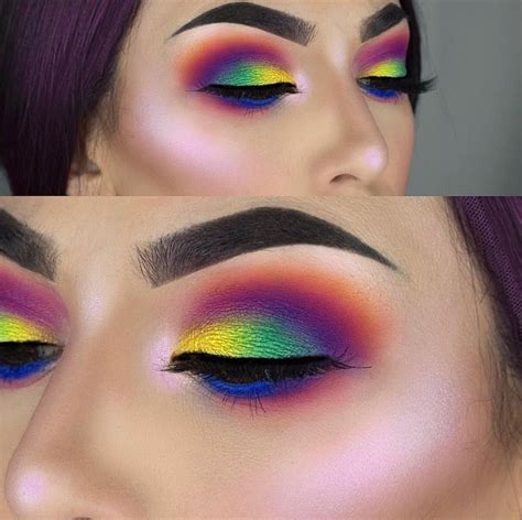 Pin By Felisa On Make Up Unicorn Makeup Rainbow Makeup Makeup