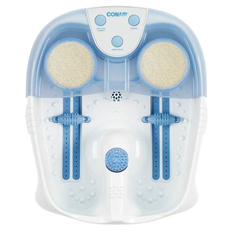 conair r conair hydrotherapy foot spa with lights bubbles and heat