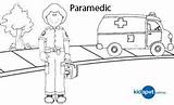 Paramedic Helpers Colouring Emt Daycare Ems sketch template