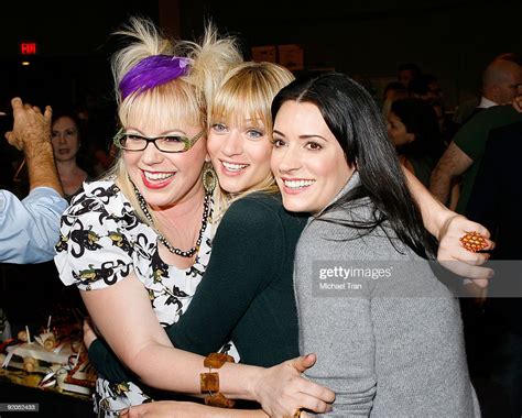Kirsten Vangsness A J Cook And Paget Brewster Attend The 100th