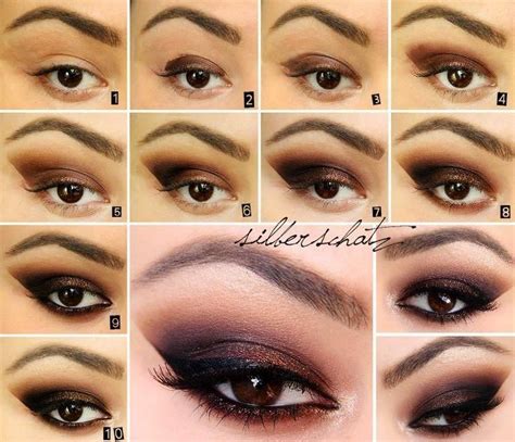 5 best beautiful and sexy smokey eye makeup tutorial