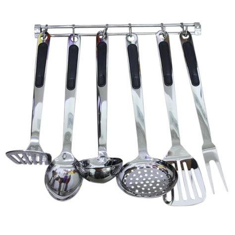 berghoff cooknco ergo stainless steel kitchen utensil set set