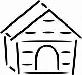 Doghouse Coloring4free Bpng Openclipart Bunkhouse Satisfaction Kennel Clipartmag Pngfind Similars Monochrome sketch template