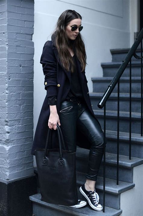 fall leather pants luvtolook virtual styling